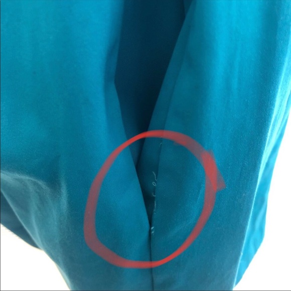 David’s Bridal Malibu blue dress with side pockets - Picture 14 of 16